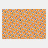 Bug Friends Wrapping Paper Flat Sheet Set 3 Geschenkpapier Set (Vorderseite 2)