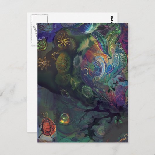 Bug geht zu Fuß~~ Postkarte (Vorne/Hinten)