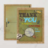 Bug Hunt Danke Postcard Postkarte (Vorne/Hinten)