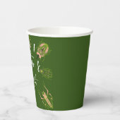 Bug Hunt Insect Birthday Hand Drawn Party Pappbecher (Links)