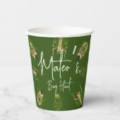 Bug Hunt Insect Birthday Hand Drawn Party Pappbecher (Vorderseite)