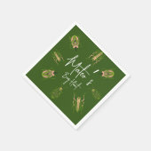 Bug Hunt Insect Geburtstaghandziehen Serviette (Ecke)
