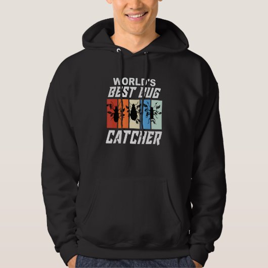 Bug Hunter Bugs, der beste Bug Catcher der Welt Hoodie (Vorderseite)