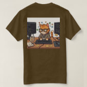 Bug Hunter Cat Tee (Design Rückseite)