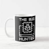 Bug Hunter Funny Computer Science Programmer Coder Kaffeetasse (Links)