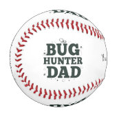 Bug Hunter Vater Baseball - Bestes Vater Sportgesc (Vorderseite Links)