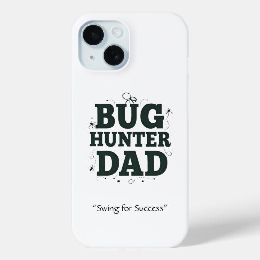 Bug Hunter Vater Handy Case - Benutzerdefiniertes (Rückseite)