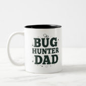 Bug Hunter Vater Tasse - Bester Vater je Kaffeecup (Links)