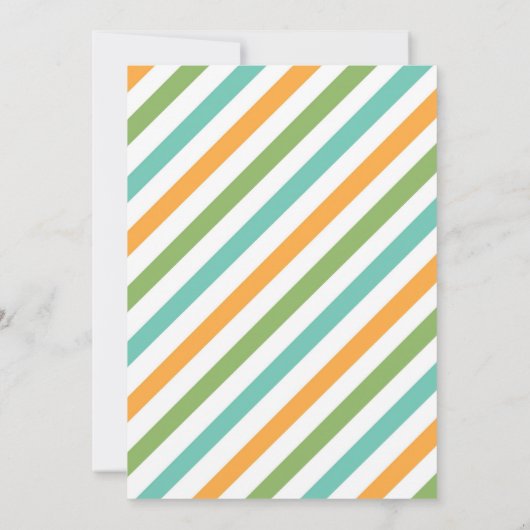 Bug Insect Boy Birthday Invitation Einladung (Rückseite)