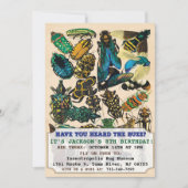 Bug Insect Einladung zum Geburtstag (Vorderseite)