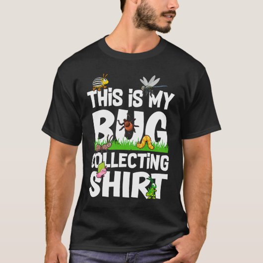 Bug  Insect Science This is My Bug Collecting Outf T-Shirt (Vorderseite)