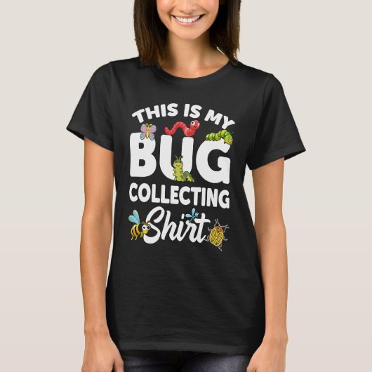 Bug  Insect Science This is My Bug Collecting Outf T-Shirt (Vorderseite)