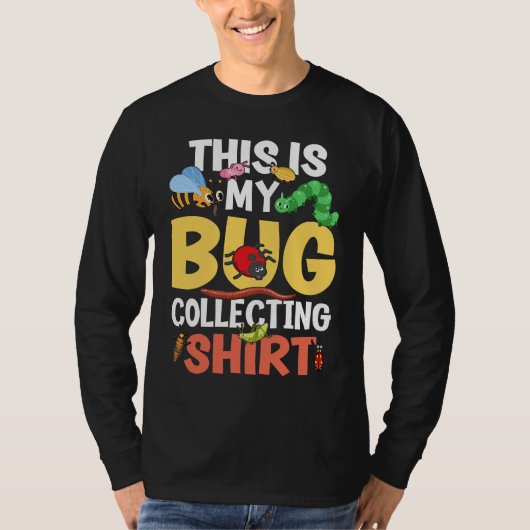 Bug  Insect Science This is My Bug Collecting Outf T-Shirt (Vorderseite)