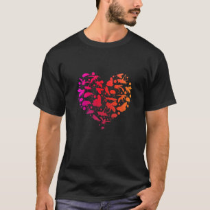 Bug Insekten Herzentomologe T-Shirt