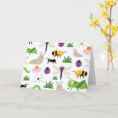 Bug Karte (Gelbe Blume)