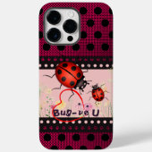 Bug Ladybug Luv Case-Mate iPhone Hülle (Rückseite)