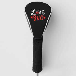 Bug Ladybug Valentinstag Liebe Herz 70er Golf Headcover