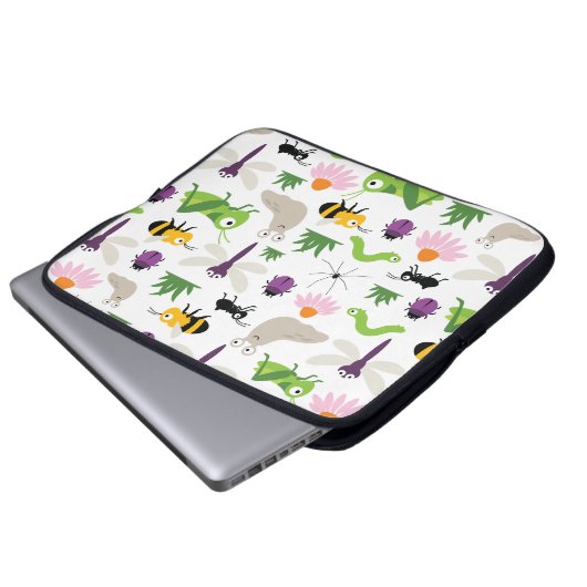 Bug Laptopschutzhülle (Vorne Knopf)