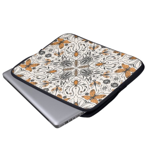 Bug Laptopschutzhülle (Vorne Knopf)