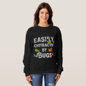 Bug leicht ablenkbar durch Fehler Funny Insects Sc Sweatshirt (Vorne ganz)