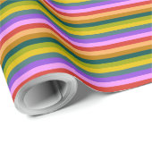 Bug Life Nature Stripe BOS Geschenkpapier (Rolleneckpunkt)