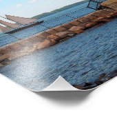 Bug Light Lighthouse Portland Maine Foto Print (Ecke)