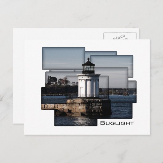 Bug Light Painting Postkarte (Vorne/Hinten)