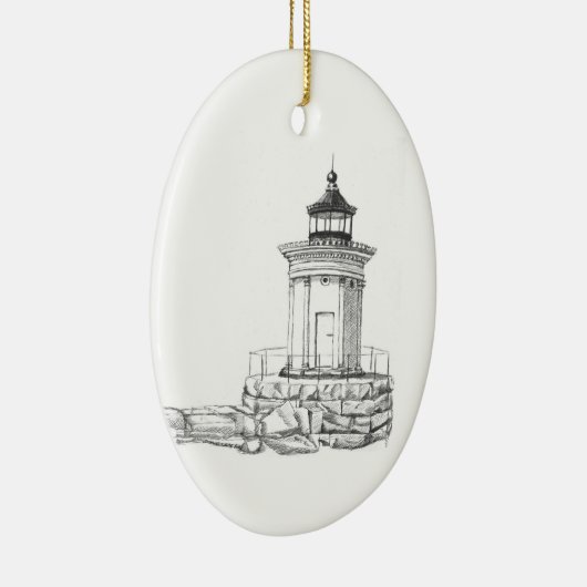 Bug Light Sketch Keramik Ornament (Rechts)