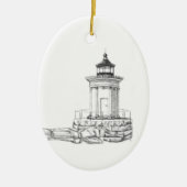 Bug Light Sketch Keramik Ornament (Vorne)