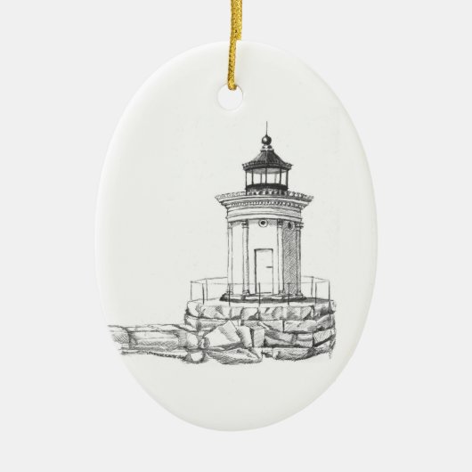 Bug Light Sketch Keramik Ornament (Vorne)
