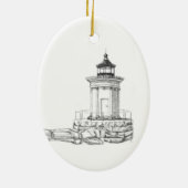 Bug Light Sketch Keramik Ornament (Hinten)