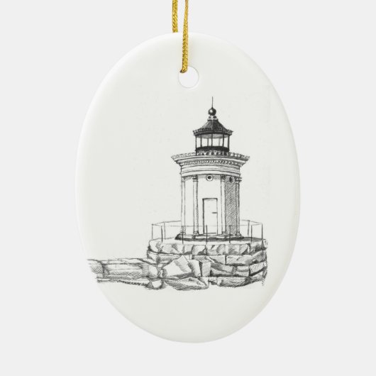 Bug Light Sketch Keramik Ornament (Hinten)