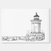 Bug Light Sketch Magnet (Vorderseite)