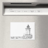 Bug Light Sketch Magnet (In Situ (Geschirrspüler))