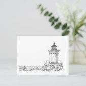 Bug Light Sketch Postkarte (Stehend Vorderseite)