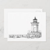 Bug Light Sketch Postkarte (Vorne/Hinten)