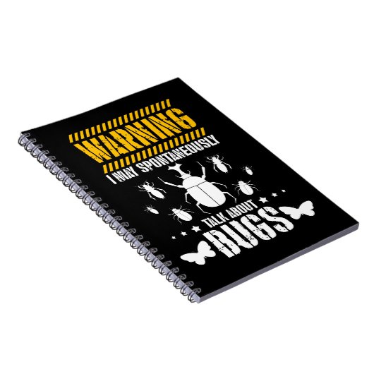 Bug Lover Insekten Funny Entomologist Notizblock (Rechte Seite)