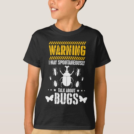 Bug Lover Insekten Funny Entomologist T-Shirt (Vorderseite)