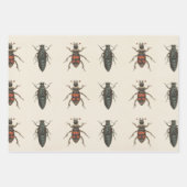 Bug Lover Insektenmuster Alle Fälle Geschenkpapier Set (Vorderseite 3)