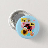 Bug Me: Ladybug Button (Vorne & Hinten)