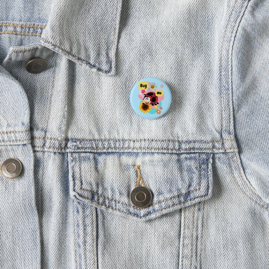 Bug Me: Ladybug Button (Beispiel)