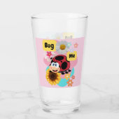 Bug Me: Ladybug Glas (Rückseite)