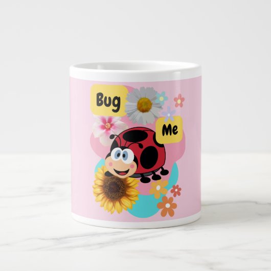Bug Me: Ladybug Jumbo-Tasse (Vorderseite)