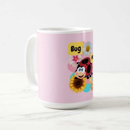 Bug Me: Ladybug Kaffeetasse (Vorderseite Links)
