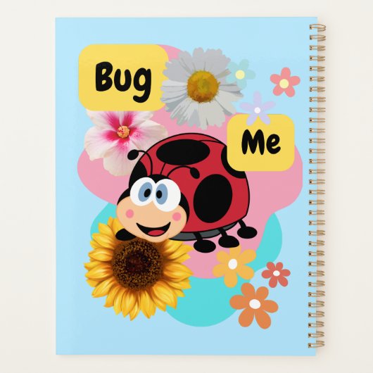 Bug Me: Ladybug Planer (Rückseite)