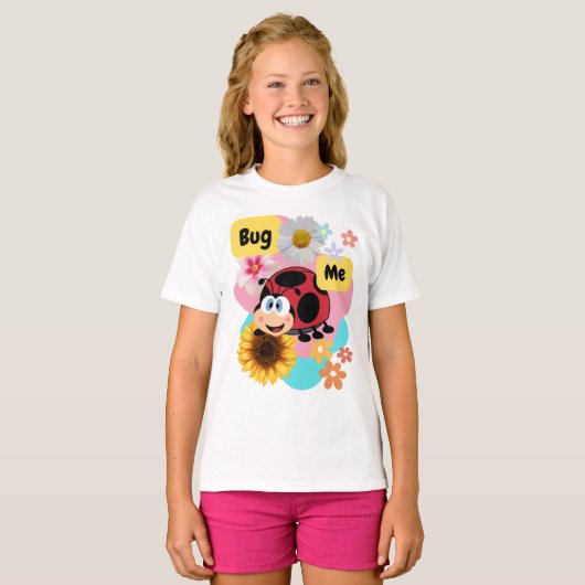 Bug Me: Ladybug T-Shirt (Vorne ganz)