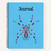 Bug mich nicht, ich bin kein Bug, Spider Journal Notizblock (Vorderseite)