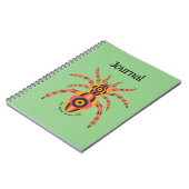 Bug mich nicht, ich bin kein Bug, Spider Journal Notizblock (Linke Seite)