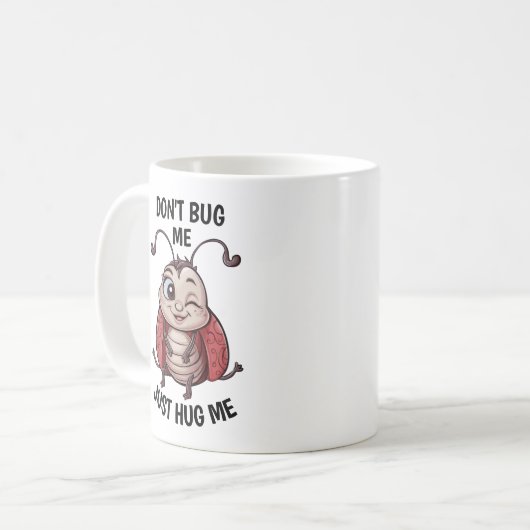 Bug mich nicht kaffeetasse (Vorderseite Links)
