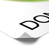 "Bug mich nicht!" Poster (Ecke)